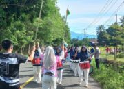 Pengawalan Dan Pengamanan oleh Personil Polsek Maiwa terhadap Siswa-Siswi SMK Negeri 3 Enrekang dalam rangka Pawai Pembukaan Porseni