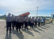Pelatihan Pengoperasian Perahu Karet Personil Polres Soppeng Digelar di Kecamatan Marioriawa