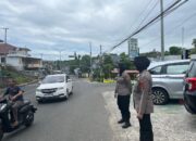 Polwan Polres Soppeng Laksanakan Pengamanan Sholat Jum’at di Sejumlah Masjid