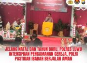 Jelang Natal dan Tahun Baru, Polres Luwu Intensifkan Pengamanan Gereja, Polri Pastikan Ibadah Berjalan Aman