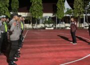 Langkah Preventif Kapolres Sinjai, Personel Disiagakan Antisipasi Gangguan Kamtibmas Malam Minggu.