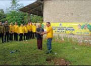 Peduli Alam, Partai Golkar Lampung Tanam Pohon Durian dan Alpukat Dalam Program GELAM di Kemiling