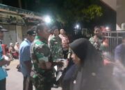 Babinsa Koramil 1413-02/Pasarwajo Gandeng Tomas, Tokoh Pemuda hingga KBT Laksanakan Patroli Malam, Himbau Warga Senantiasa Waspada