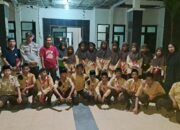 Personil Polsek Maiwa Mengontrol Giat Perkemahan Penerimaan Tamu Kepramukaan Ambalan Gudep Sidrap Pangkalan MTsS PP AL-IRSYAD Tahun Pelajaran 2025/2026