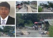 Vicktor Oktavianus Ajak Masyarakat Batubara Untuk Berdonasi Perbaikan Jalan Terputus Pasca Banjir