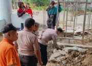 Wujud Kedekatan dengan Masyarakat, Kapolsek Maniangpajo Hadiri Pembangunan Masjid Miftahul Khaer