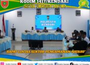 Dandim Kendari Hadiri Rapat Lintas Sektor Pengamanan Natal 2025 dan Tahun Baru 2026
