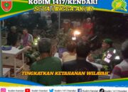 Babinsa Wawotobi Patroli Bersama Komduk untuk Peningkatan Pertahanan Wilayah Teritorial