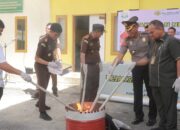 Waka Polres Wajo: Pemusnahan Barang Bukti di Kejari, Bukti Nyata Penegakan Hukum Transparan