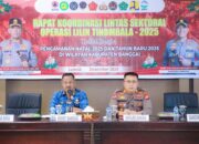 Operasi Lilin 2025, Polres Banggai Fokus Empat Klaster Pengamanan Nataru