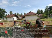 Babinsa Serda Mansur Pantau dan Ikut Serta dalam Pembangunan Koperasi Merah Putih