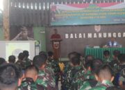 Kodim 1413/Buton Gandeng BNN Gelar P4GN untuk Wujudkan Personel Bebas Narkoba