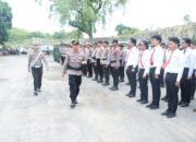 Polres Soppeng Gelar Apel Pasukan Ops Lilin 2025, Siap Amankan Natal dan Tahun Baru