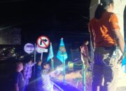 Jelang Pelantikan, PWI Soppeng Semarakkan Kota dengan Pemasangan Ratusan Bendera