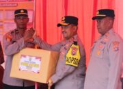 Kapolda dan Wakapolda Sultra Cek Pos Pam dan Pos Yan Operasi Lilin Anoa 2025 di Sejumlah Titik Strategis