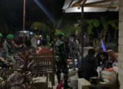 Babinsa Koramil 1413-12/Binongko dan Komduk Intensifkan Patroli Rutin Cegah Gangguan Keamanan Wilayah