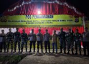 Jelang Perayaan Natal, Satgas Operasi Lilin Anoa 2025 Polres Konawe Utara Gelar Patroli Kamtibmas