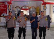 Kapolres Sigi Tinjau Pengamanan Gereja dan Pos Pam, Pastikan Malam Natal Aman dan Damai