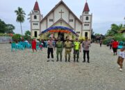 Gabungan Polres Banggai All Out Amankan Perayaan Natal 2025