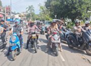 Demi terciptanya Suasana Aman Pada Perayaan Natal 2025, Polres Enrekang Gelar Patroli Skala Besar