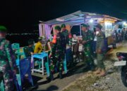 Personel Koramil 1413-02/Pasarwajo Bersama Unsur Komduk Laksanakan Patroli Kamtibmas Jelang Akhir Tahun