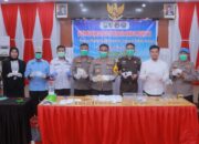 Komitmen Polres Wajo Berantas Narkotika, Barang Bukti Kasus Penyalahgunaan Dimusnahkan