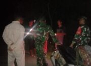 Ajak Masyarakat Tidak Terprovokasi Hoaks, Babinsa Koramil 1413-04/Mawasangka Bersama Unsur Komduk Gelar Patroli Ciptakan Wilayah Aman