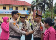 34 Personil Naik Pangkat Pengabdian dan Reguler, AKBP Budi Hermawan: Reward Hasil Prestasi Kerja
