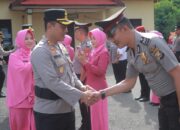 40 Personel Polres Wajo Resmi Naik Pangkat, Kapolres Dorong Peningkatan Kinerja dan Pengabdian