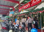 Ditpamobvit Polda Sultra Laksanakan KRYD Pengamanan Natal 2025 dan Tahun Baru 2026 di Area Perbelanjaan