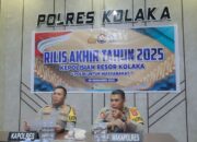 Polres Kolaka Catat Prestasi Gemilang Sepanjang 2025, Kriminalitas Turun, Pengungkapan Kasus Meningkat, Laka Lantas Menyusun Drastis