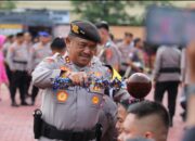 Kapolda Sultra Pimpin Upacara Kenaikan Pangkat 867 Personel Polri dan PNS Polri