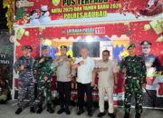 Dandim 1413/Buton Hadiri Apel Kesiapan dan Patroli Pengamanan Malam Pergantian Tahun 2025 Bersama Forkopimda Kota Baubau