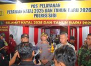 Kapolres Sigi Bersama Forkopimda Pastikan Malam Tahun Baru 2026 Aman dan Damai