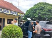 Kapolsek Maiwa Terima Kunjungan dari Kapolres Enrekang