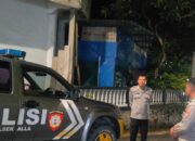Cegah Gangguan Kamtibmas, Polsek Alla Rutin Gelar Patroli Blue Light