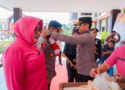 Dipimpin Langsung Kapolres Banggai, Suasana Haru Warnai Tradisi Pelepasan AKBP Putu