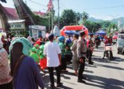 Polres Tana Toraja Pastikan Car Free Day dan Pawai Ta’aruf Milad Muhammadiyah ke-113 Berlangsung Aman dan Lancar