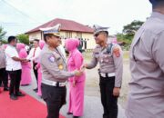 Dirlantas Polda Sultra Dampingi Kapolda Kunker ke Polres Kolaka Utara, Resmikan Barak Dalmas 38 Setia