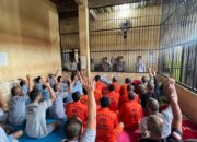 Pastikan Tahanan Diperlakuan Baik, Kapolres Banggai Cek Rutan Polres