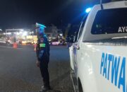 Satlantas Polres Soppeng Gelar Patroli Biru, Ciptakan Keamanan dan Ketertiban Lalu Lintas Malam Hari
