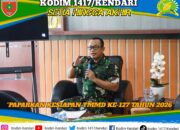 Dandim 1417/Kendari Paparkan Kesiapan TMMD Ke-127 Tahun 2026