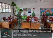 Dukung Program MBG, Babinsa Koramil 1412-08/Ranteangin Lakukan Pemantauan dan Pendampingan