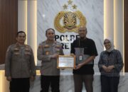 Polres Parepare Raih Penghargaan Nilai IKPA Tertinggi Semester II TA 2025, Terbaik Pertama