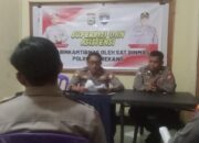 Bhabinkamtibmas Polsek Maiwa Terima Kunjungan Supervisi dan Asistensi dari Sat Binmas Polres Enrekang
