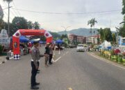 Bentuk Pelayanan dan Pengayoman, Polres Tana Toraja Amankan Car Free Day di Makale