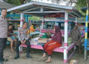 Kapolsek Sinjai Timur Pimpin Anggotanya Patroli di Tempat Wisata, dan Berikan Imbauan.