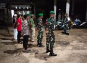 Patroli Bersama Komponen Pendukung, Koramil 1413-10/Lasalimu Jaga Kamtibmas Wilayah Pesisir