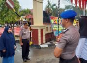 Jelang Pisah Sambut, Polres Sinjai Gladi Resik Penyambutan Kapolres Baru.