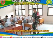 Babinsa Koramil 07/Unaaha Pastikan Program Makan Bergizi Gratis di Konawe Berjalan Lancar